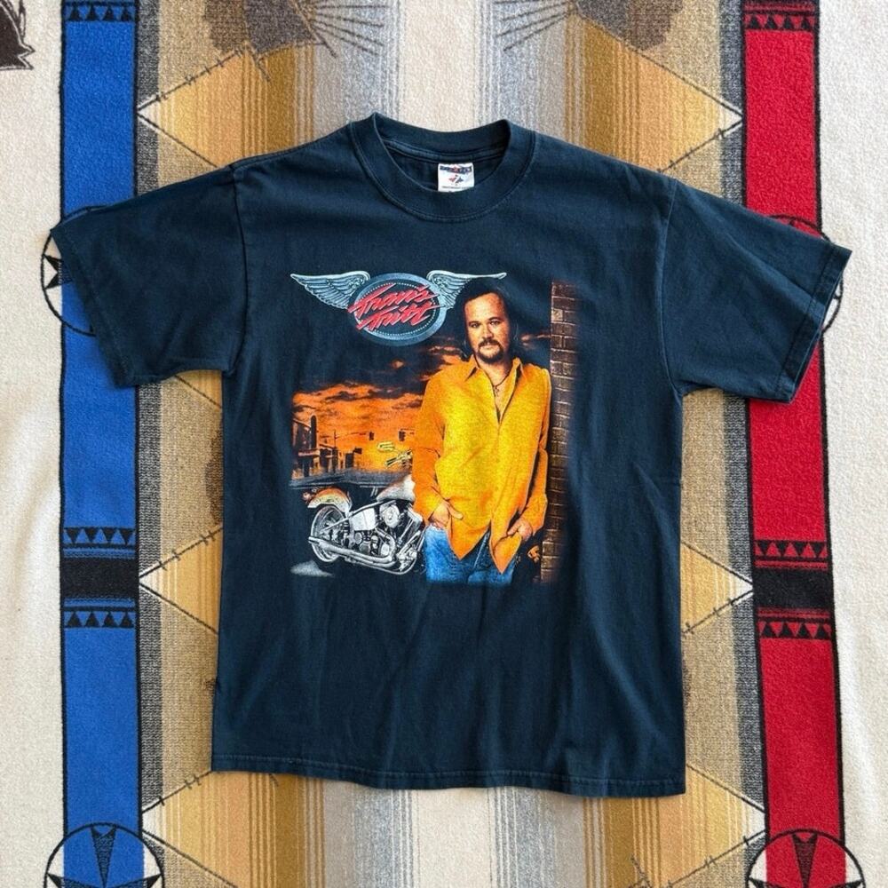 Vintage Travis Tritt Country Music Concert Tour 2004 T-Shirt Medium Double Sided